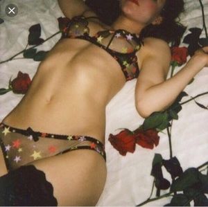 Agent Provocateur Noemi Neon Stars Bra 32D